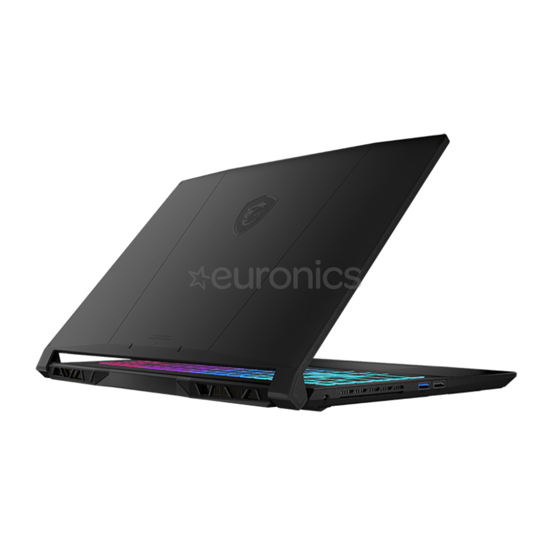 MSI Katana A15 AI B8VF, 15,6'', 144 Hz, Ryzen 7, 16 GB, 1 TB, RTX 4060, black - Notebook