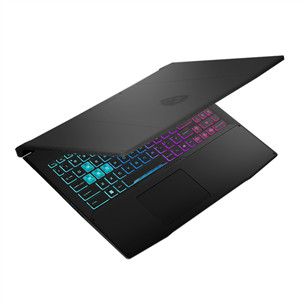MSI Katana A15 AI B8VF, 15,6'', 144 Hz, Ryzen 7, 16 GB, 1 TB, RTX 4060, black - Notebook