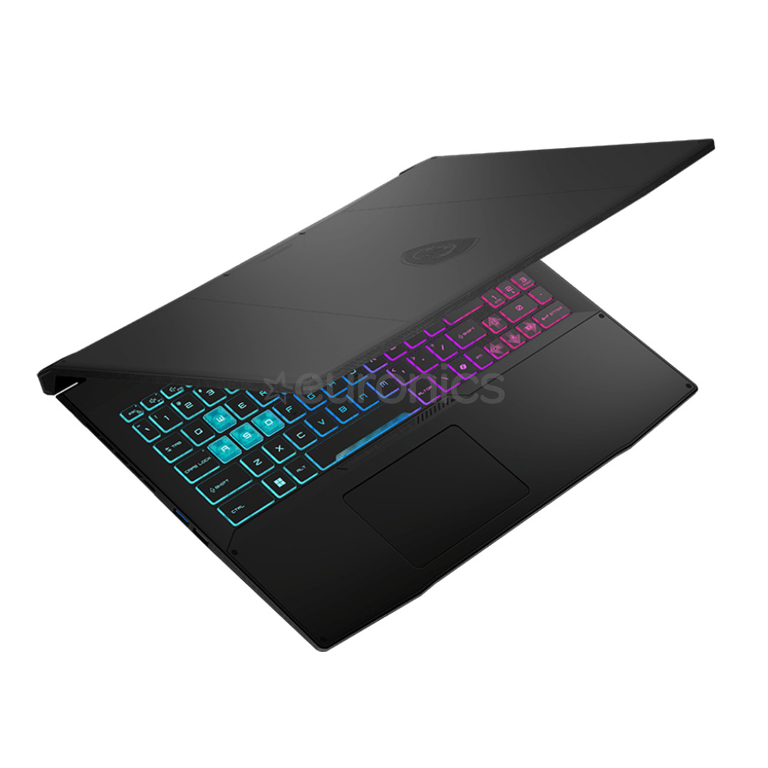 MSI Katana A15 AI B8VF, 15,6'', 144 Hz, Ryzen 7, 16 GB, 1 TB, RTX 4060, black - Notebook
