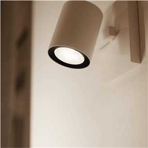 Philips Hue Smart Spotlight, soft-warm white, GU10, 2 pc - Smart light