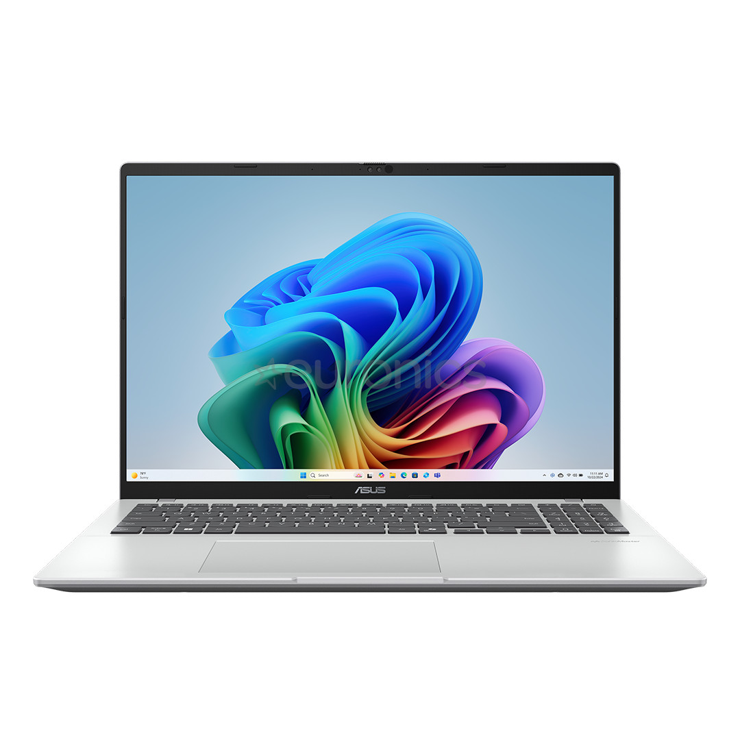 Asus Vivobook 16, 16'', WUXGA, Ryzen AI 5, 16 GB, 512 GB, ENG, cool silver - Notebook