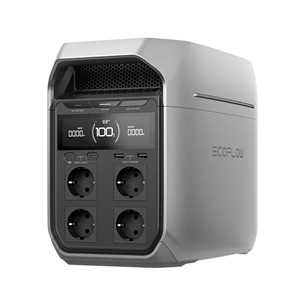 EcoFlow Delta 3 Plus, 1024 Wh, silver - Power station