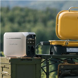 EcoFlow Delta 3 Plus, 1024 Втч, серебристый - Аккумуляторная станция