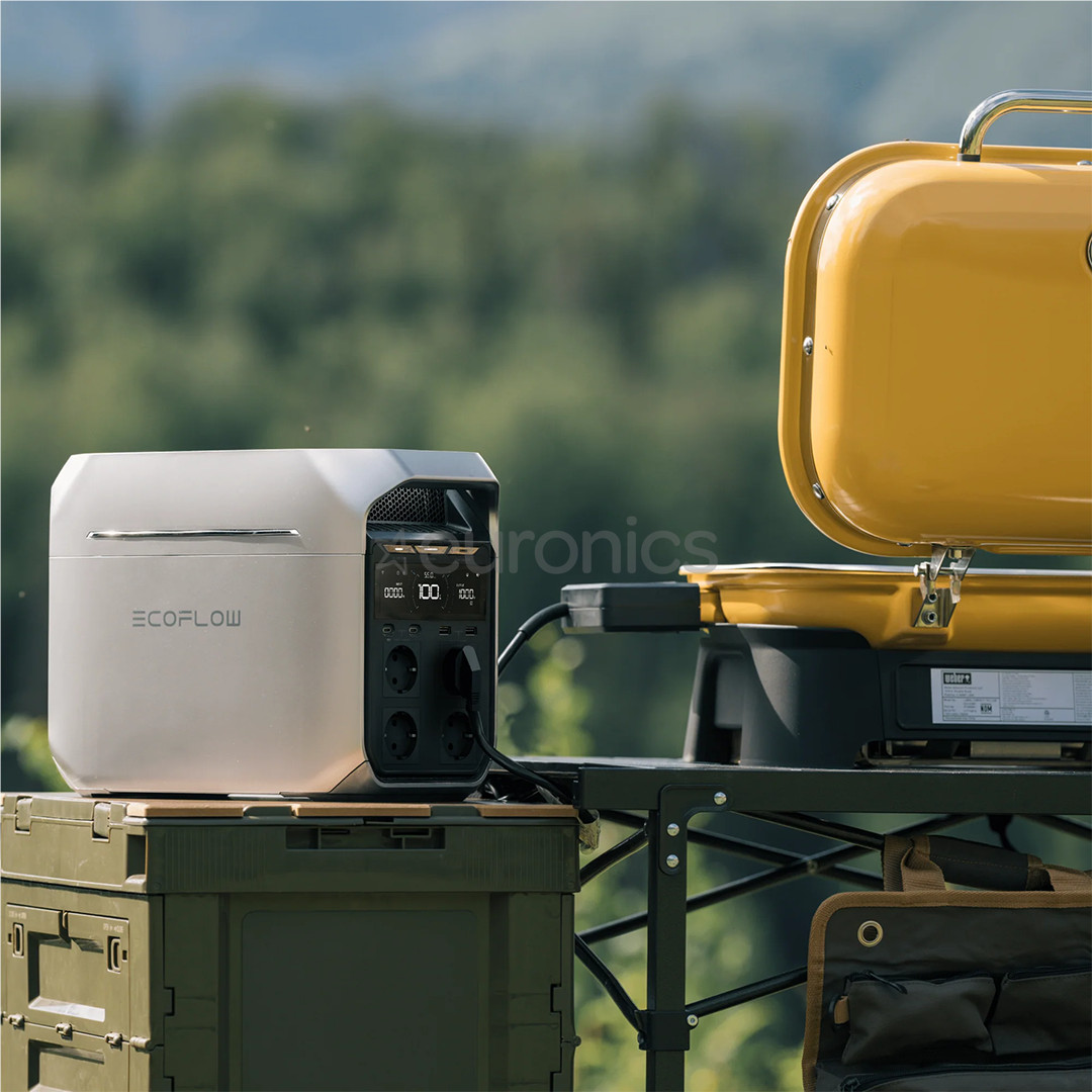 EcoFlow Delta 3 Plus, 1024 Wh, silver - Power station