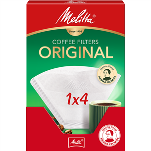 Melitta 1x4, 40 gab. - Kafijas filtri