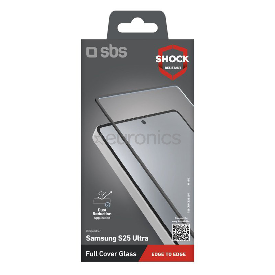 SBS Full Cover Glass, Samsung S25 Ultra, transparent - Screen protector