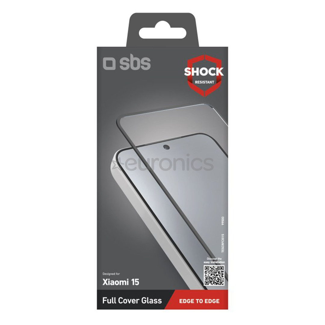 SBS Full Cover Glass, Xiaomi 15, transparent - Screen protector