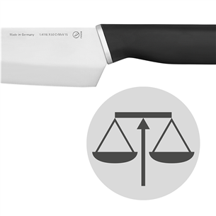 WMF Kineo, 20 cm, melna/nerūsējošā tērauda - Šefpavāra nazis