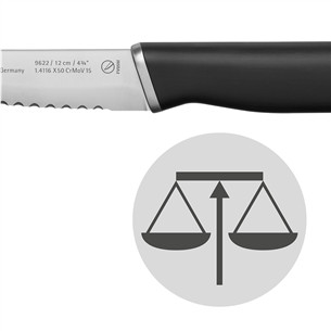 WMF Kineo, 12 cm, black/inox - Utility knife