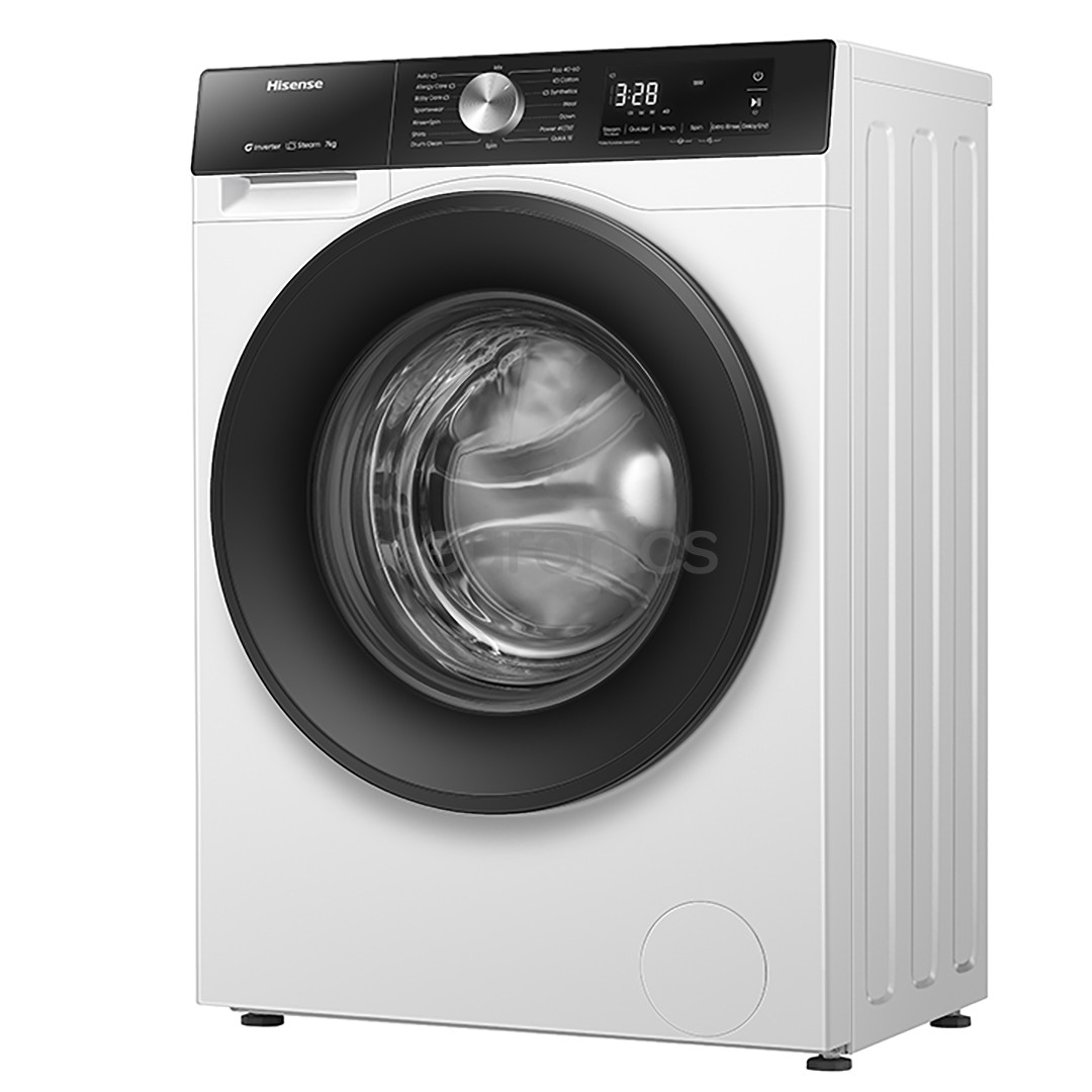 Hisense, 7 kg, depth 43.5 cm, 1200 rpm - Front Load Washing Machine