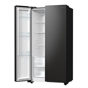 Hisense, No Frost, 550 L, augstums 179 cm, melna - SBS Ledusskapis