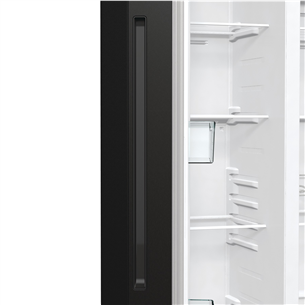 Hisense, No Frost, 550 L, augstums 179 cm, melna - SBS Ledusskapis