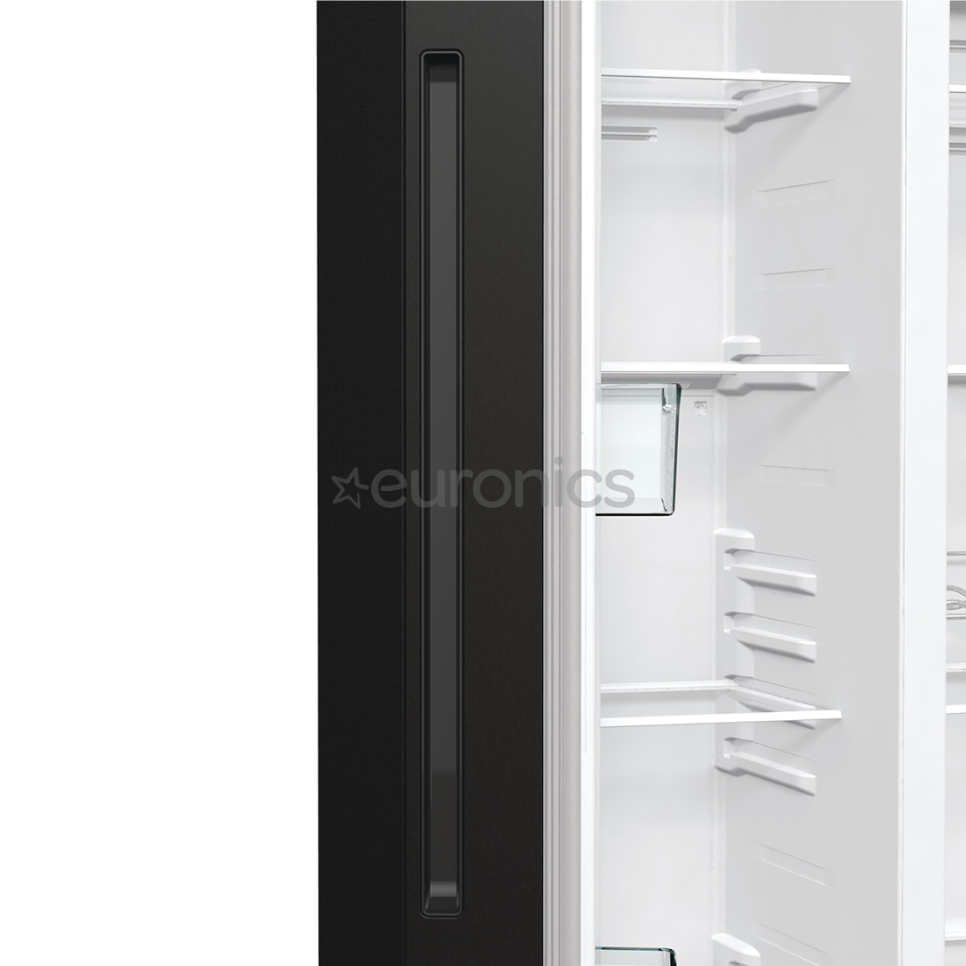 Hisense, No Frost, 550 L, augstums 179 cm, melna - SBS Ledusskapis