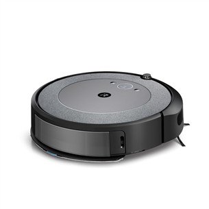 iRobot Roomba Combo® i5+, Wet & Dry, melna/pelēka - Robots putekļu sūcējs