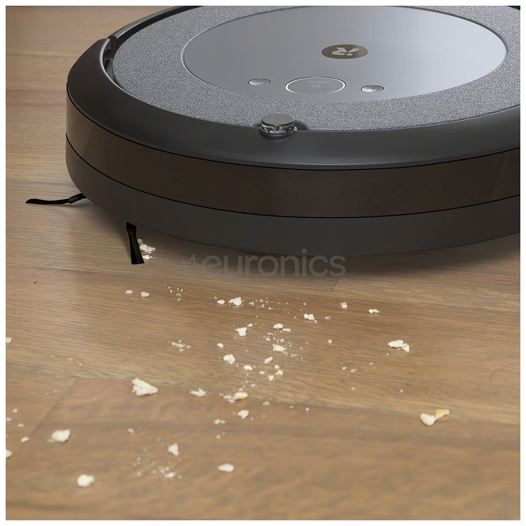 iRobot Roomba Combo® i5+, Wet & Dry, melna/pelēka - Robots putekļu sūcējs