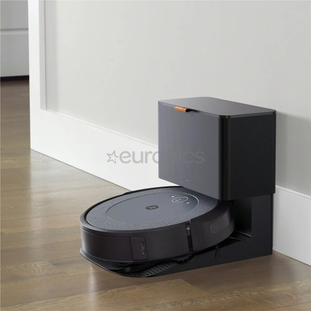 iRobot Roomba Combo® i5+, Wet & Dry, melna/pelēka - Robots putekļu sūcējs
