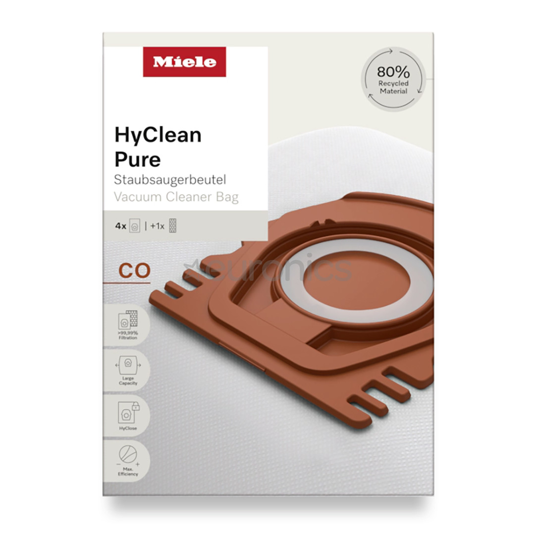 Miele HyClean Pure CO, 4 шт. - Мешки-пылесборники