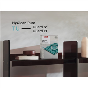 Miele Guard L1 Comfort, 890 W, titāna - Putekļu sūcējs