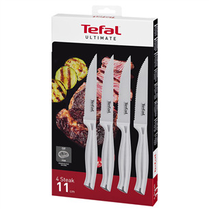 Tefal Ultimate, 11 cm, 4 gab., nerūsējošā tērauda - Steika naži