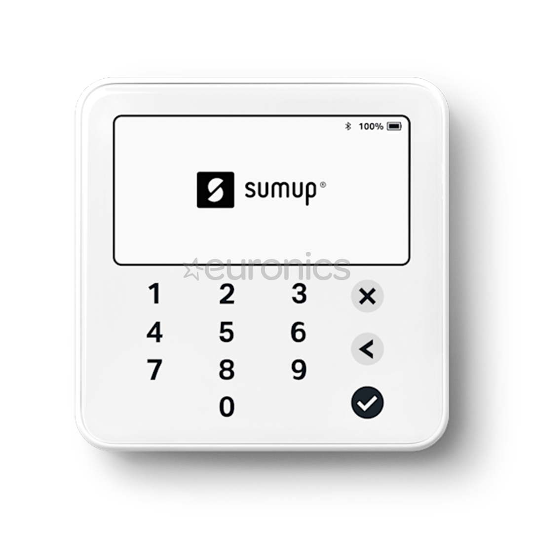 SumUp Solo Lite, balta - Maksājumu karšu terminālis