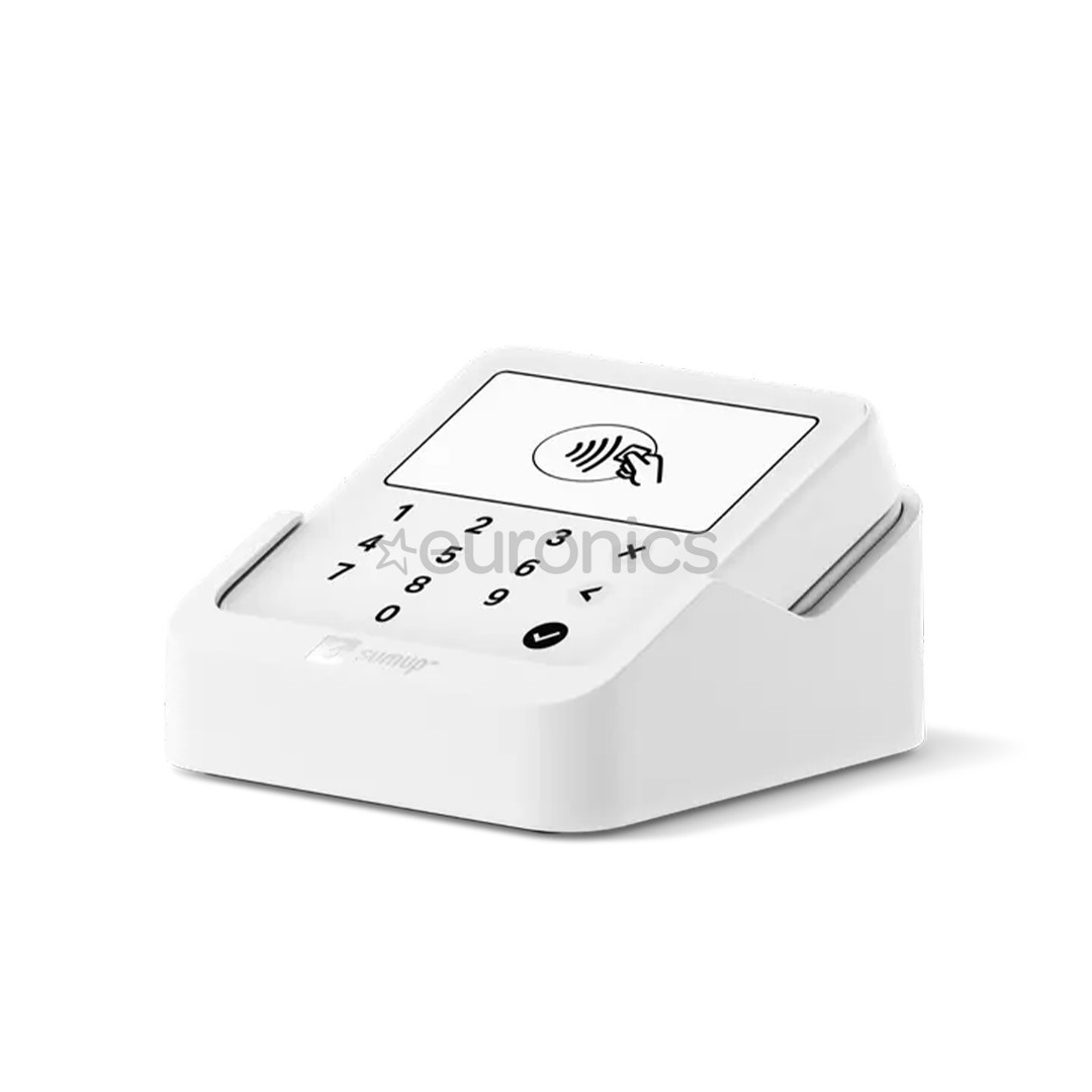 SumUp Solo Lite, charging station, balta - Maksājumu karšu terminālis