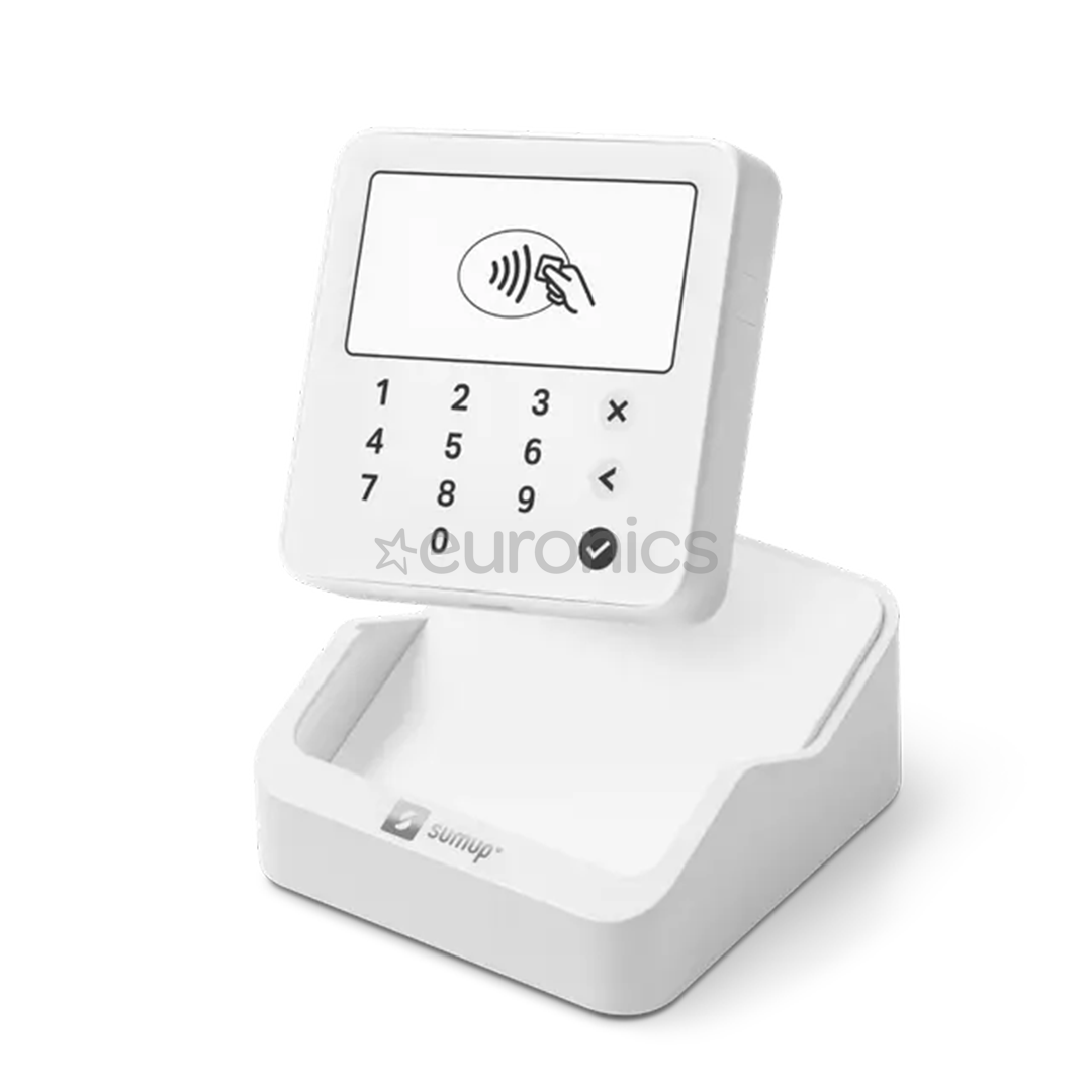 SumUp Solo Lite, charging station, белый - Считыватель карт с зарядной док-станцией