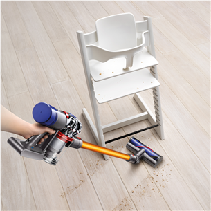 Dyson V8 Absolute (2023), zelta - Bezvadu putekļu sūcējs