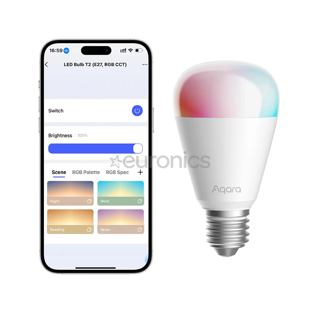 Aqara LED Bulb T2, E27, RGB - Viedā spuldze