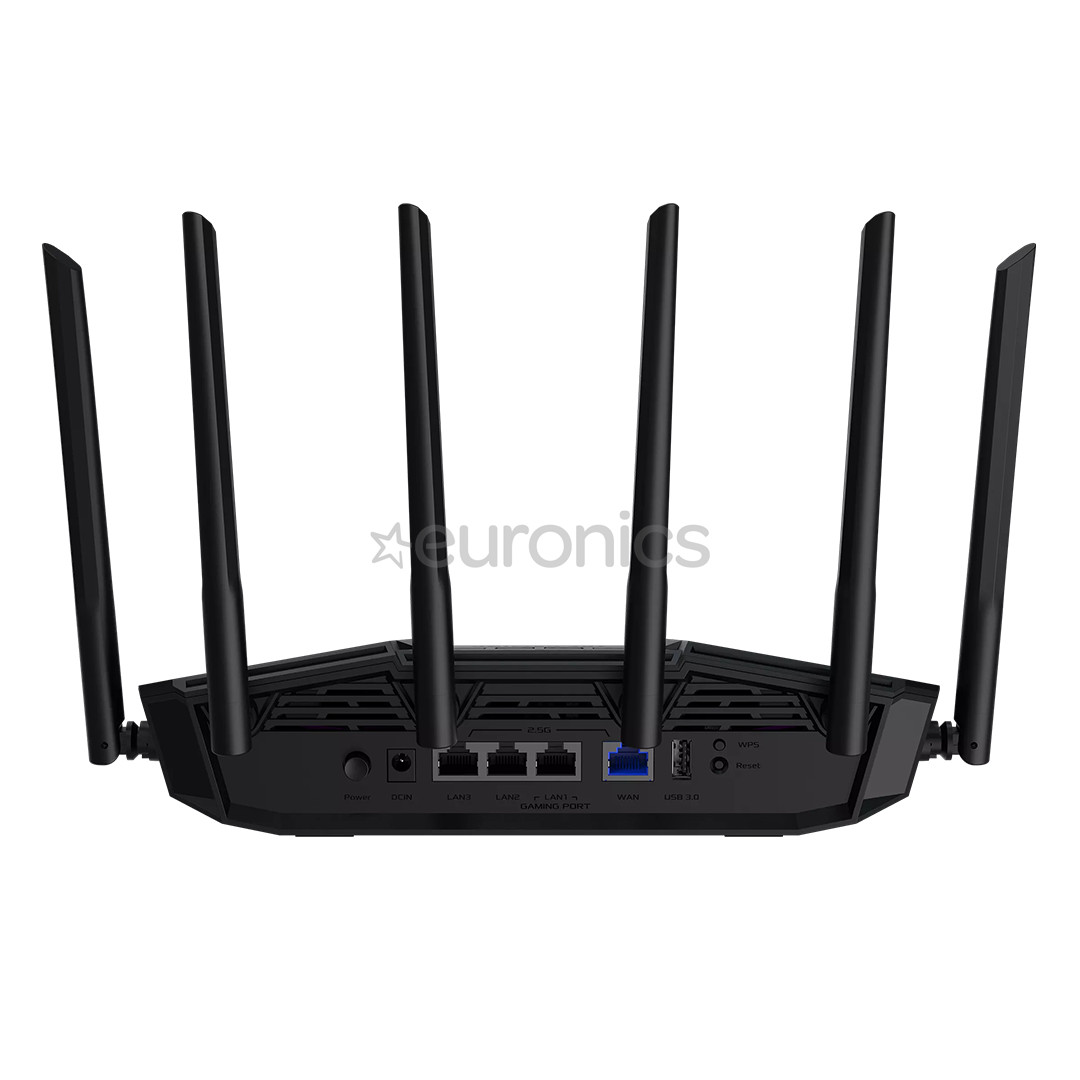Asus TUF Gaming BE6500, черный - WiFi-роутер