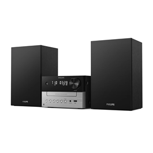 Philips TAM3205, 2.0, черный/серебристый - Музыкальный центр