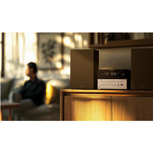 Philips TAM3205, 2.0, black/silver - Music system