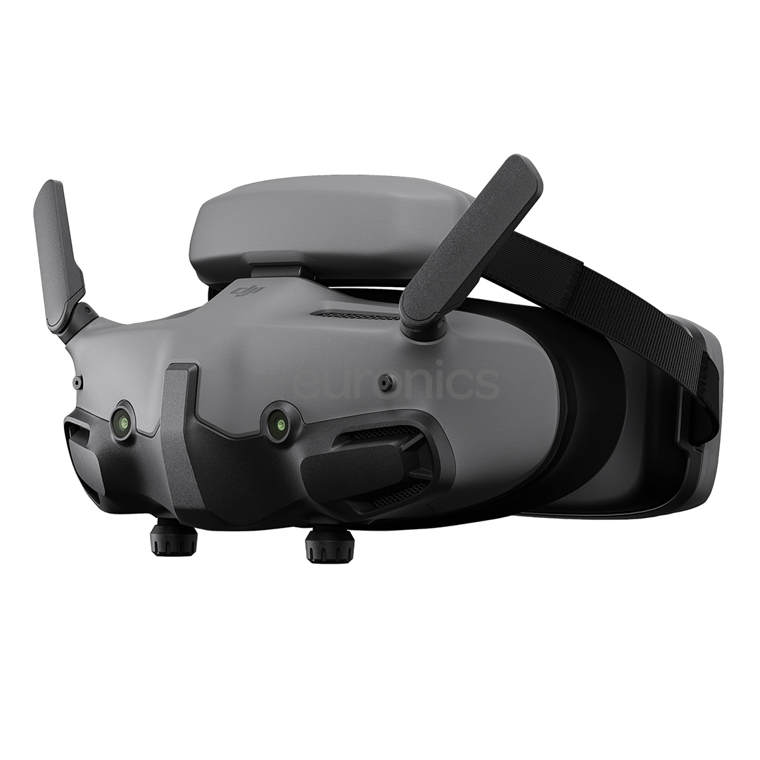 Dji Goggles 3, pelēka - Radio vadāma lidaparāta aksesuārs