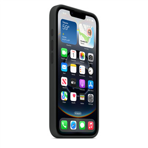 Apple Silicone Case, iPhone 16e, black - Case