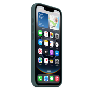 Apple Silicone Case, iPhone 16e, lake green - Case