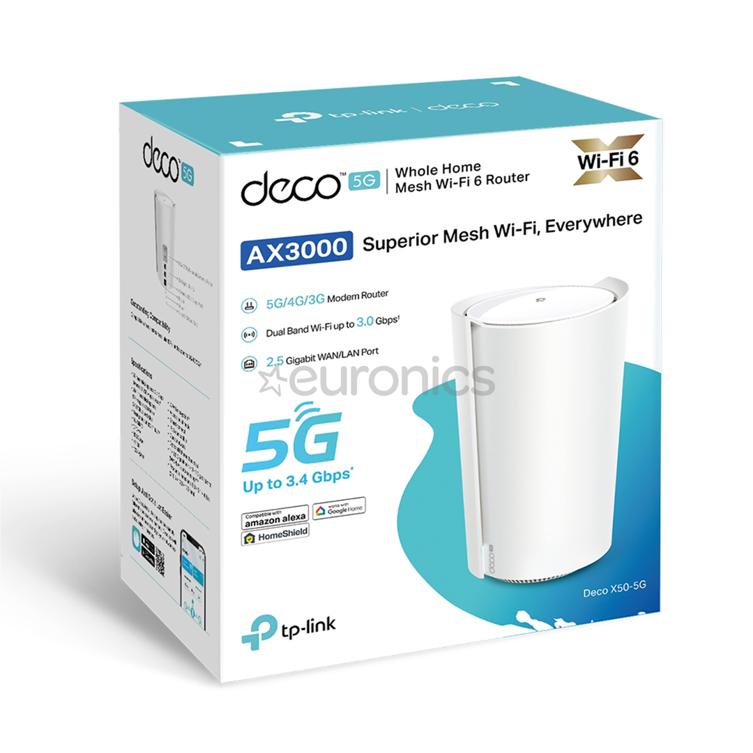 TP-Link Deco X50-5G, white - Wi-Fi router