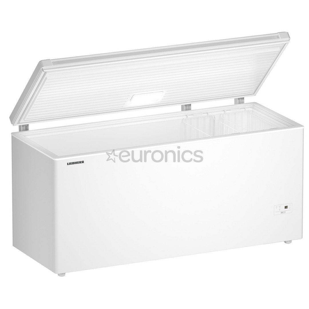 Liebherr, SmartFrost, 497 L, width 167.5 cm, white - Chest freezer
