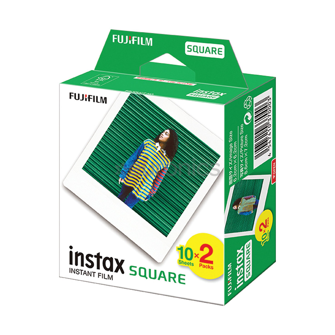 Fujifilm Instax Square, 2x10 gab. - Foto papīrs