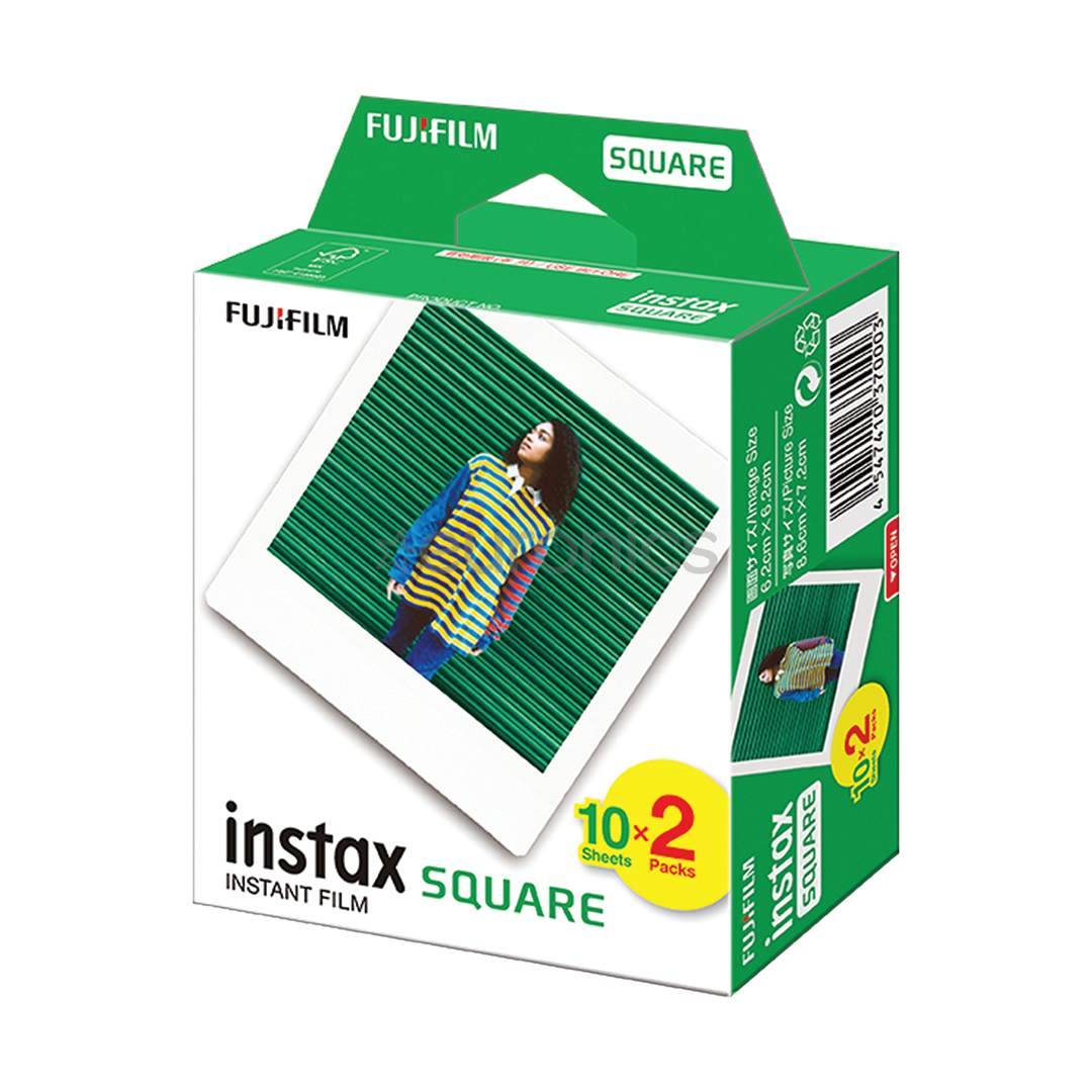 Fujifilm Instax Square, 2x10 gab. - Foto papīrs