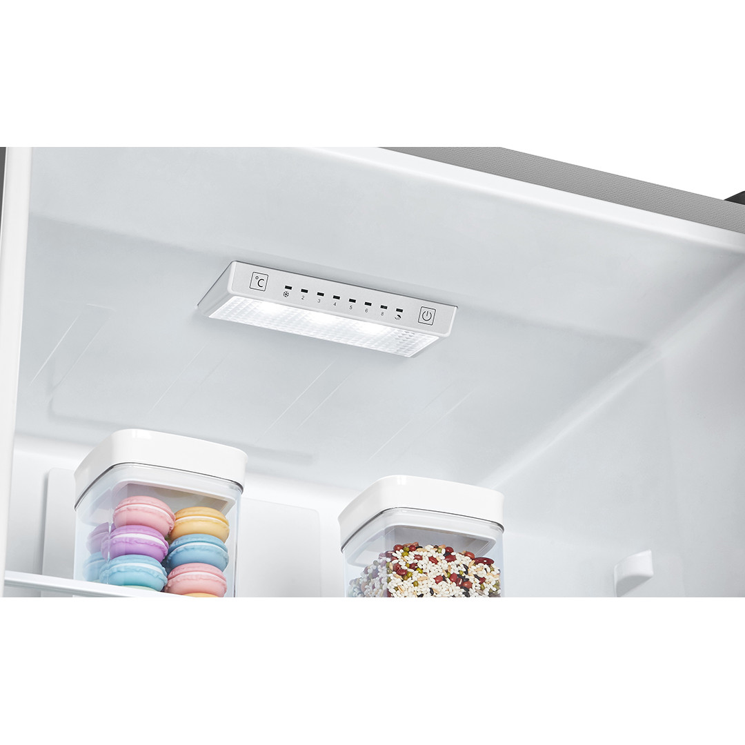 Hisense, NoFrost, 336 L, height 202 cm, black - Refrigerator