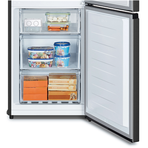 Hisense, NoFrost, 336 л, высота 202 см, черный - Холодильник