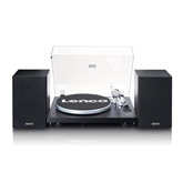 Lenco LS-500, black - Turntable with speakers