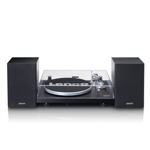 Lenco LS-500, black - Turntable with speakers