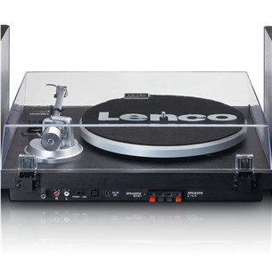 Lenco LS-500, black - Turntable with speakers