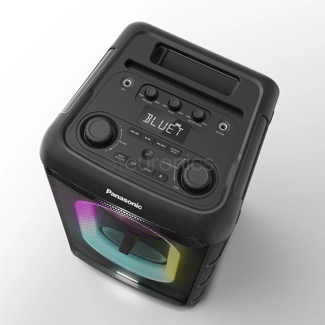 Panasonic BMAX10, melna - Portatīvā mūzikas sistēma