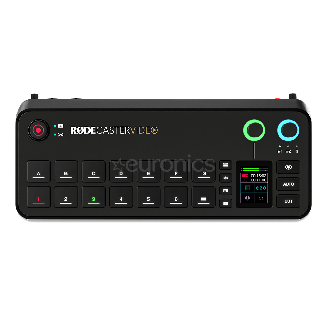 Rode RodeCaster Video, black - AV interface