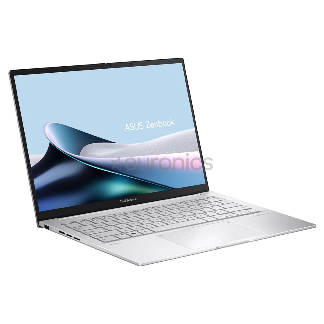 Asus Zenbook 14 OLED, 14'', OLED, Ultra 5, 16 GB, 512 GB, ENG, sudraba - Portatīvais dators