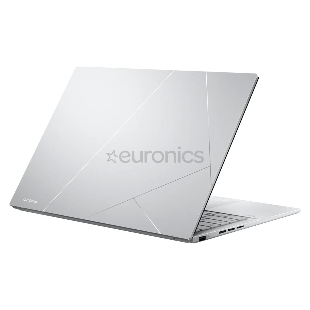 Asus Zenbook 14 OLED, 14'', OLED, Ultra 5, 16 GB, 512 GB, ENG, sudraba - Portatīvais dators