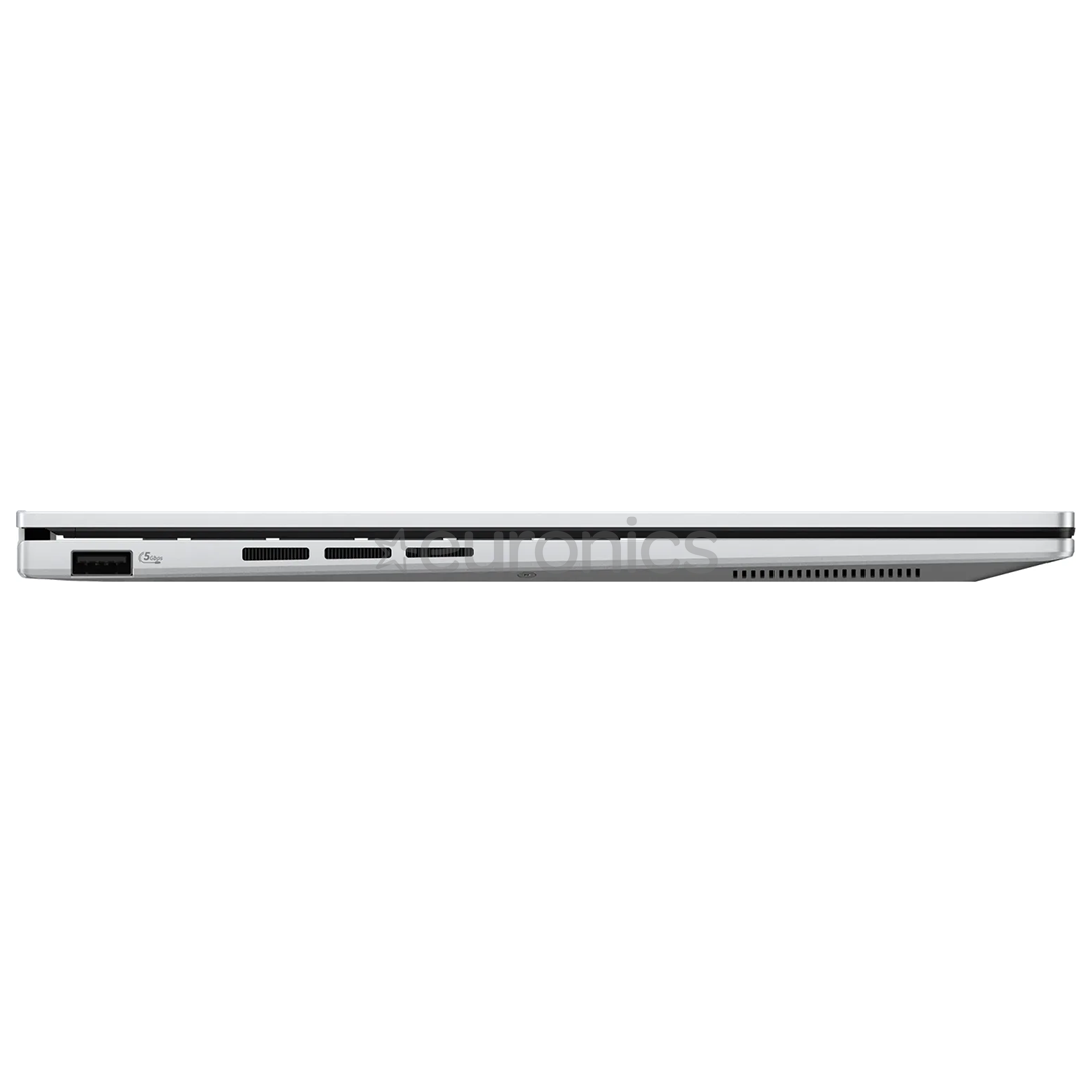 Asus Zenbook 14 OLED, 14'', OLED, Ultra 5, 16 GB, 512 GB, ENG, sudraba - Portatīvais dators