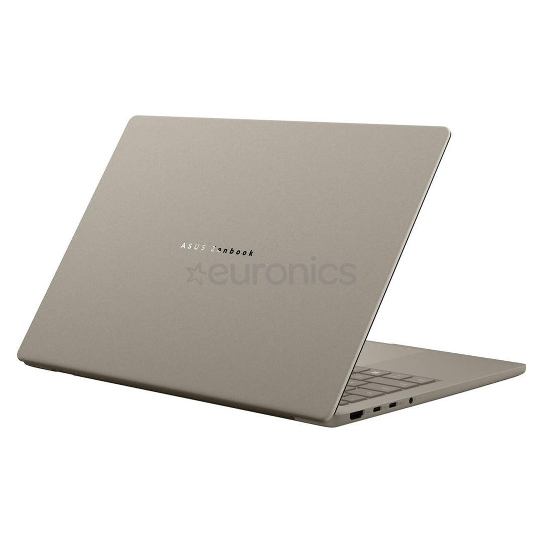 Asus Zenbook A14, 14'', OLED, X, 16 GB, 512 GB, ENG, bēša - Portatīvais dators