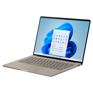 Asus Zenbook A14, 14'', OLED, X, 16 GB, 512 GB, ENG, bēša - Portatīvais dators